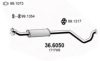 PEUGE 1717W8 Middle Silencer